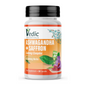 Vedic Ashwagandha-Saffron Calming Complex | 6 Calming Herbs Blend- Ashwagandha Boosted with Saffron, Chamomile, Hops, Inositol & Schisandra Berry | High Strength 2290mg | Premium, Vegan, 60 Capsules